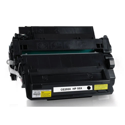 Compatible HP 55X High Capacity Black Toner Cartridge CE255X LaserJet Pro M521dn
