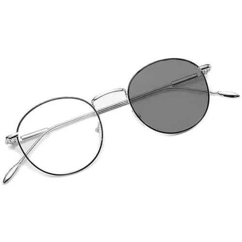 Ergonomic Unisex UV & Anti Blue Light Filter 2-in-1 Transition Reading Glasses