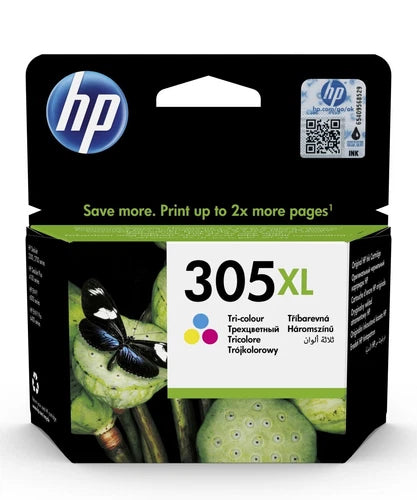 HP 305XL High Capacity Tri-Colour Ink Cartridge3YM63AE