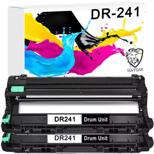 Twin Pack Compatible Brother DR-241CL Drum Unit DCP-9015CDW DCP-9020CDW HL-3140C