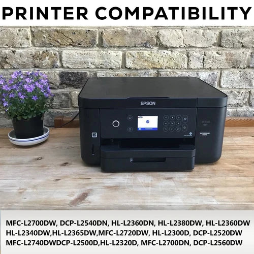 Twin Pack Compatible Brother DR-2300 2x Black Drum Unit DCP-L2500 DDCP-L2520DW