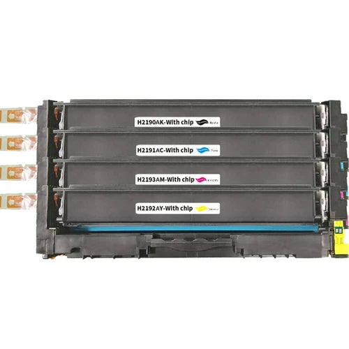 Compatible HP 219A 4-Pack CMYK Toner For 3202dn 3202dw 3202dwe 3302fdn 3302fdng