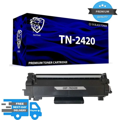 Compatible Brother TN-2420 High Capacity Black Toner Cartridge TN2420 DCP-L2510D